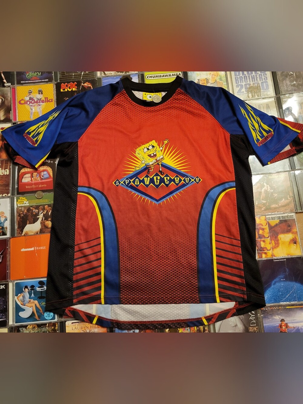 Rare Double Sided 2003 Spongebob Football Jersey